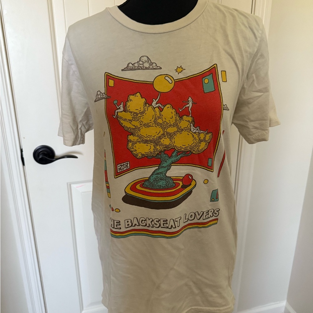 Backstreet Lovers Concert Graphic Cream T-Shirt